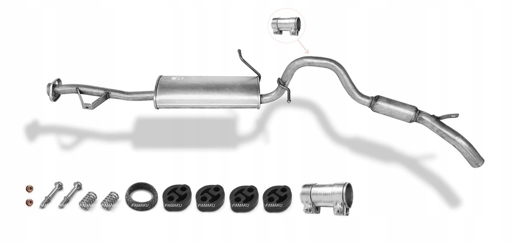 фото №8, Suzuki vitara 1.6 1991-1995 гаситель конечный