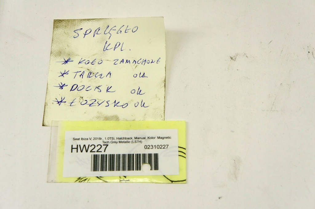 фото №8, Hw227 seat ibiza v 6f 1.0tsi сцепление комплект