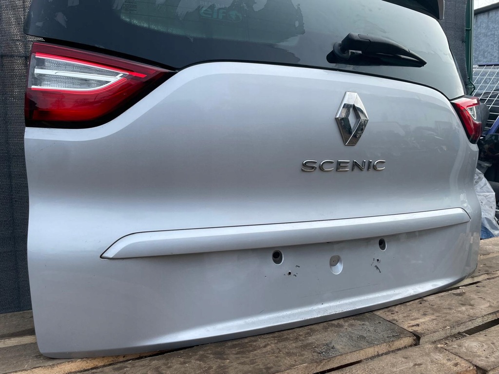 фото №4, Крышка багажника багажника renault grand scenic iv цвет ted69 pń