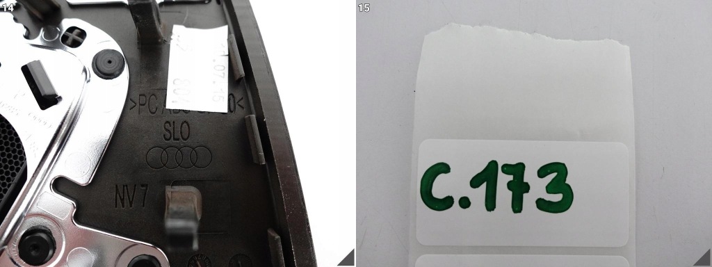 фото №12, Audi a6 s6 4g0 c7 lift 10-18 защита dekor дверь правая задняя хром drewno aj3