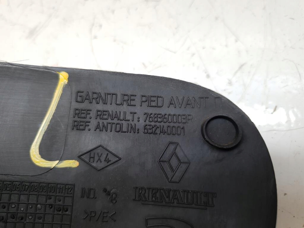 фото №6, Захист стійка права renault megane iii coupe