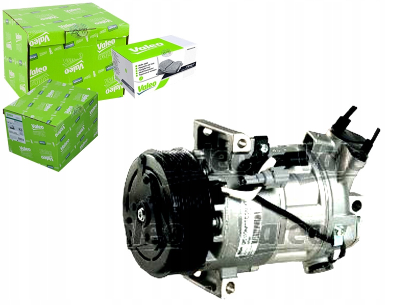 фото №2, Компресор кондиціонера pasuje do: renault captur i, clio iv, clio iv/h