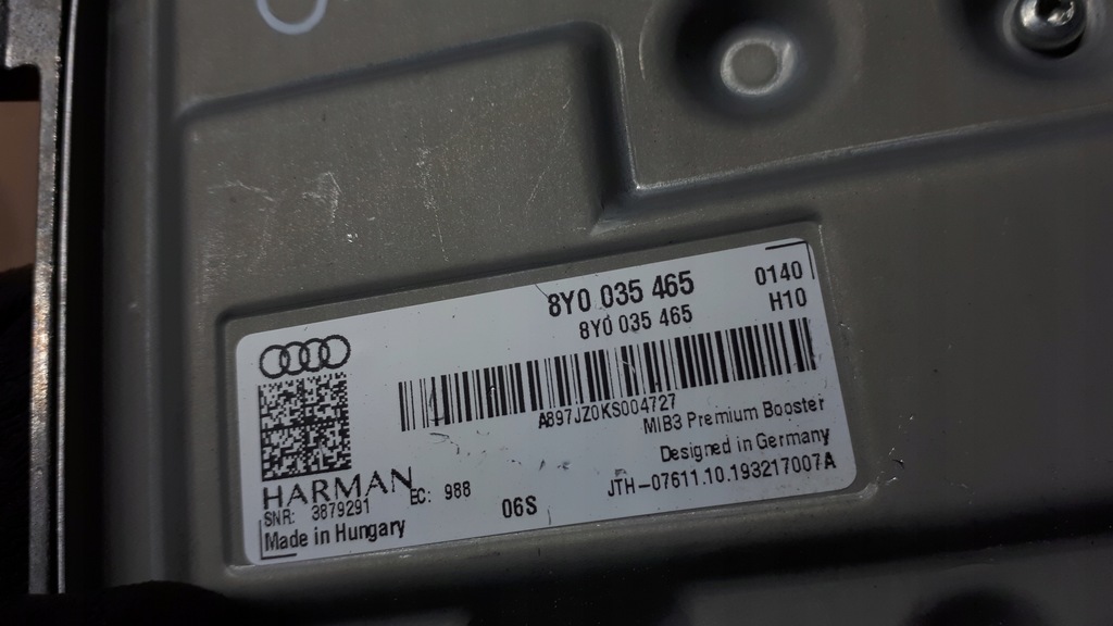 фото №10, A4 b9 lift підсилювач bang olufsen 8y0035465