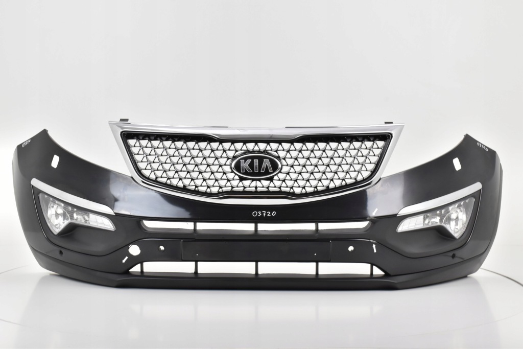 фото №1, Kia sportage 3 iii 2010-2015 бампер передній 4xpdc+ омивачі