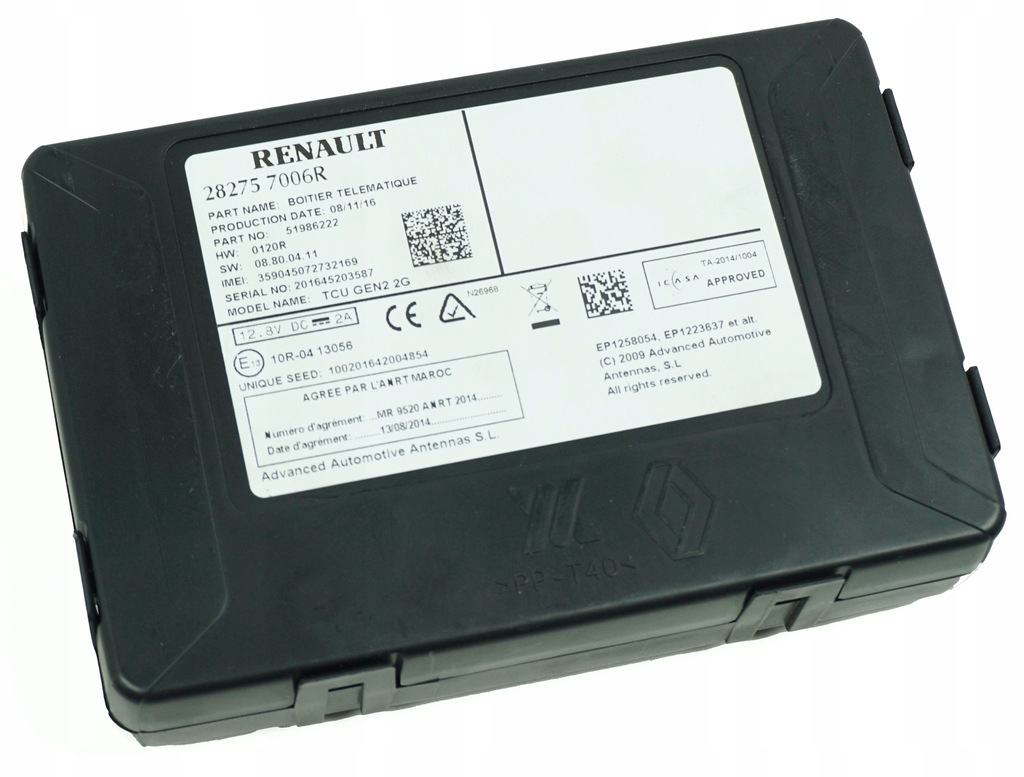 фото №1, Модуль навігації tcu renault 282757006r