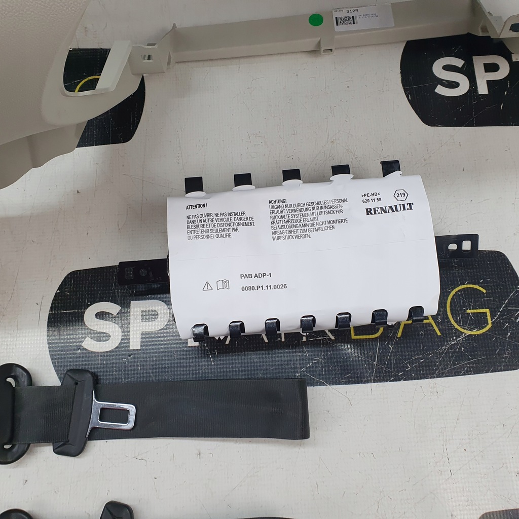 фото №7, Captur 1 приборная панель консоль подушки безопасности ремни подушка безопасности