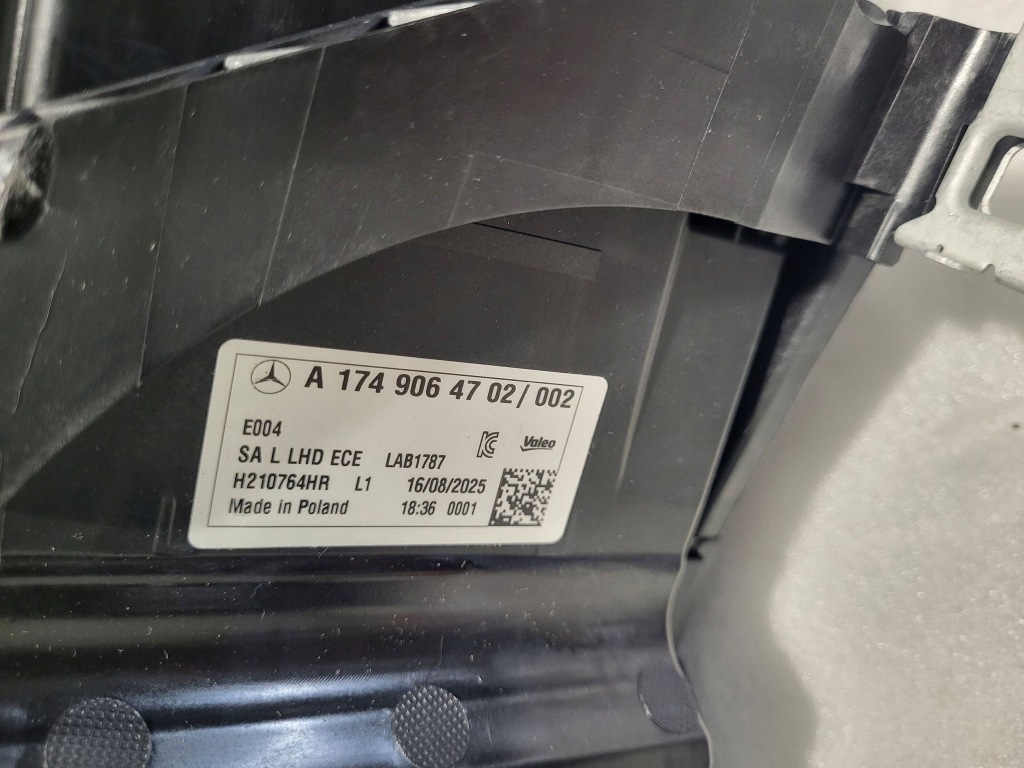 Mercedes-benz cla w174 mltibeam комплект лампа передніх a1749064802 Недорого