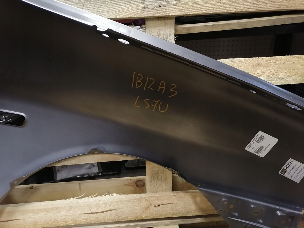 фото №7, Крила лівий перед seat ibiza mk3 ls7u