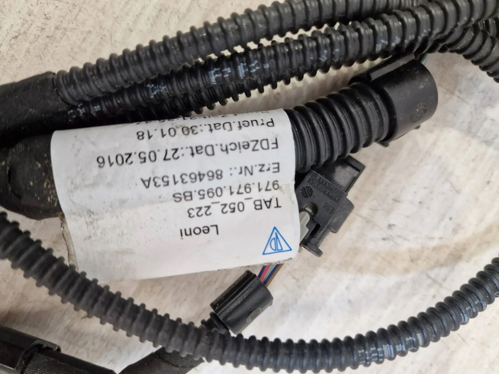 фото №6, Porsche panamera 971 джгут електропроводка кабелі датчиків pdc 971971095bs