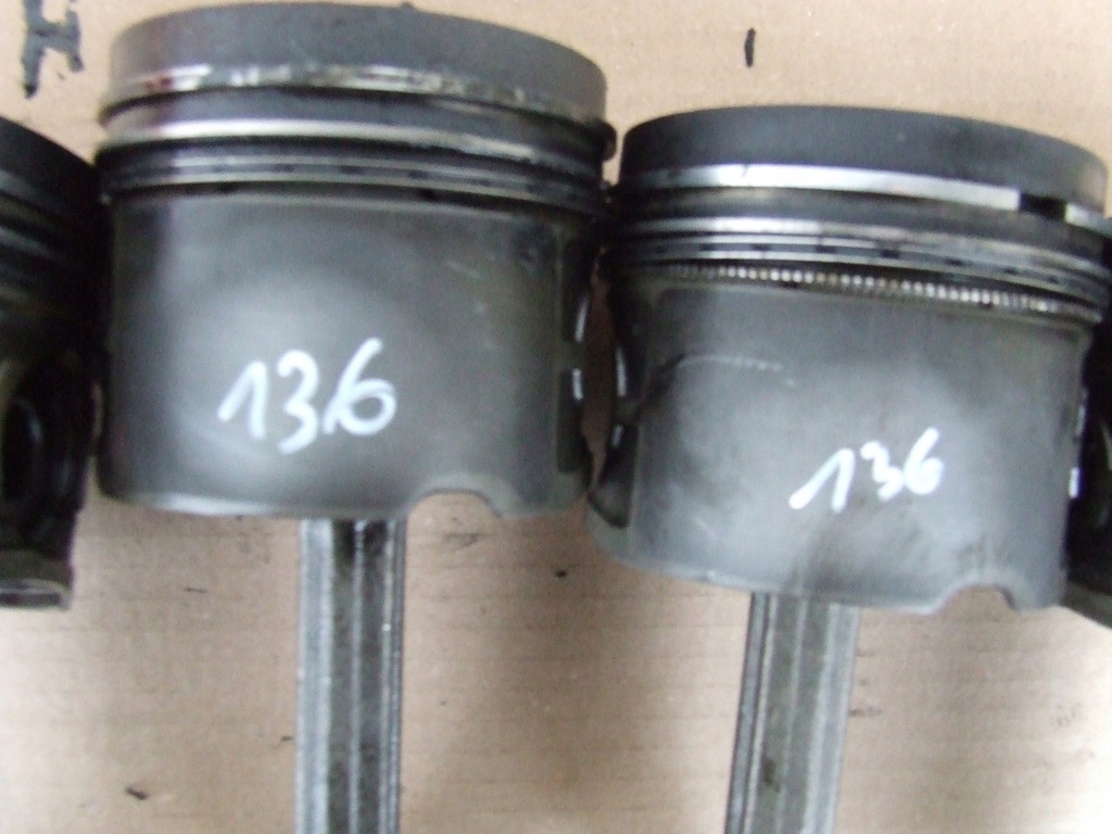 фото №7, Bmw e39 e46 2.0d 318d 320d 136km поршень поршни шатун 2247502 nural 83,955