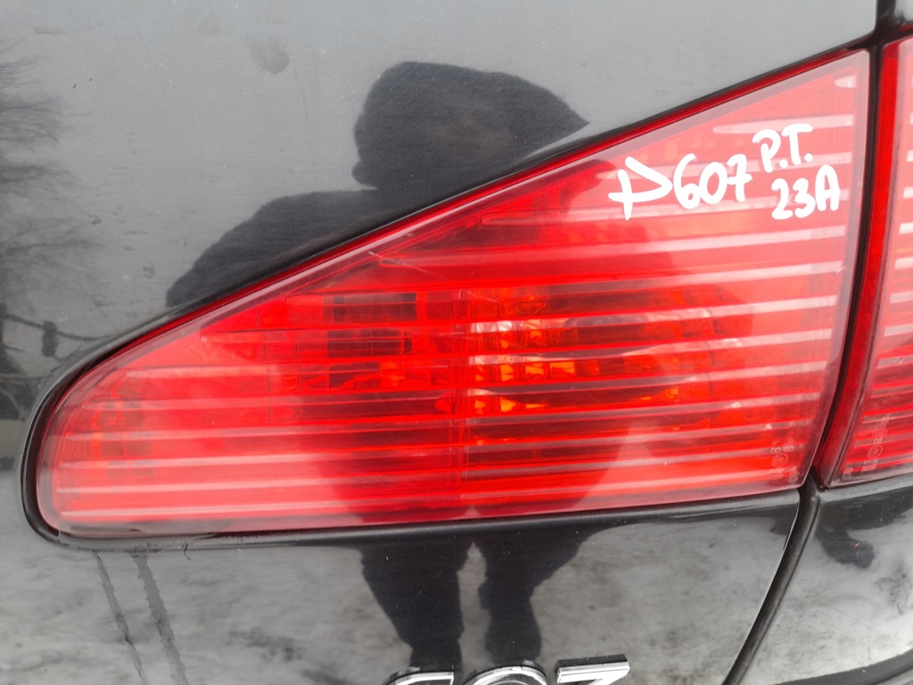 фото №7, Peugeot 607 lift лампа правий задня права задня кришка багажника