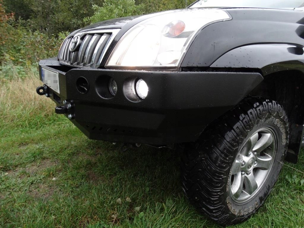 фото №9, Бампер перед toyota land cruiser 120 сталевий 4x4