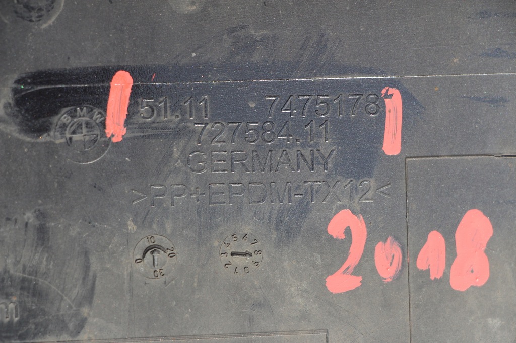 фото №9, Bmw 7 g11 g12 lift бампер перед передній 2018+