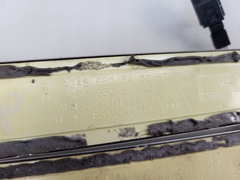 фото №10, Mercedes cla c117 w117 x117 накладки пороговые led накладки подсвечиваемые 4 szt