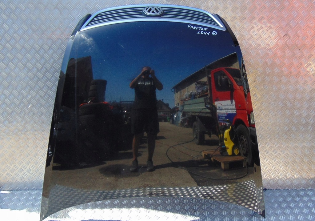 фото №1, Vw phaeton капот решётка радиатора решётка радиатора l041 комплектная