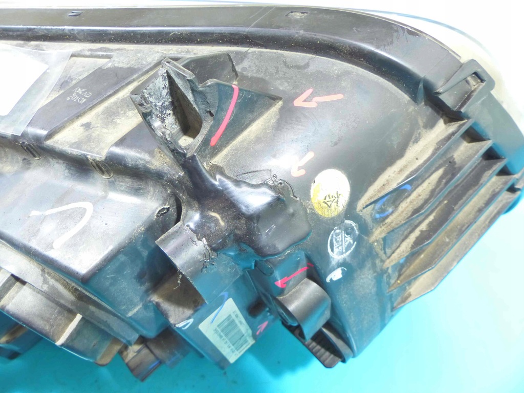 фото №11, Фара левый bixenon поворотный led thema ii 11- eu