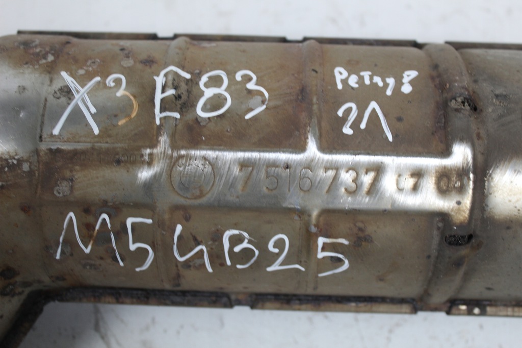 фото №7, Катализатор bmw x3 e83 2.5b m54 7516737