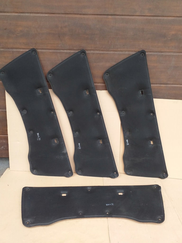 фото №1, Toyota rav4 iii шумоизоляция подкрылок капот