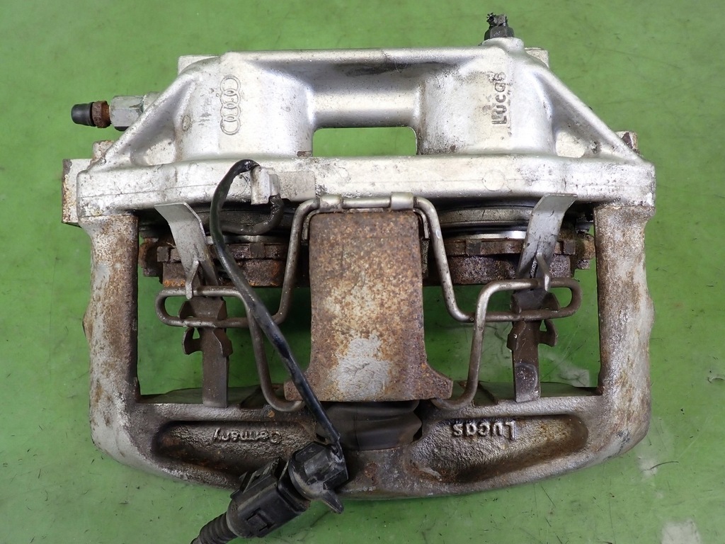 фото №10, Суппорт тормозной левый передний перед vw phaeton 3.2 v6 02r 3d0615105n