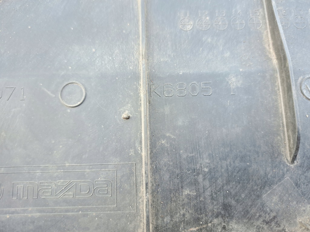 фото №8, Нижняя плита двигателя защита pod двигатель mazda 6 iii gj 2012- k6805