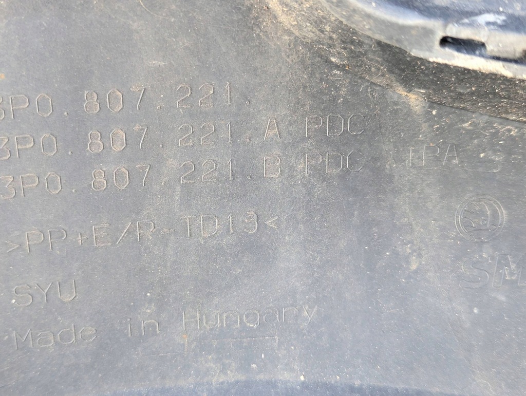 фото №15, Superb 4 iv 3p 3p0 2023-2023 бампер перед передний чёрный 3p0807221