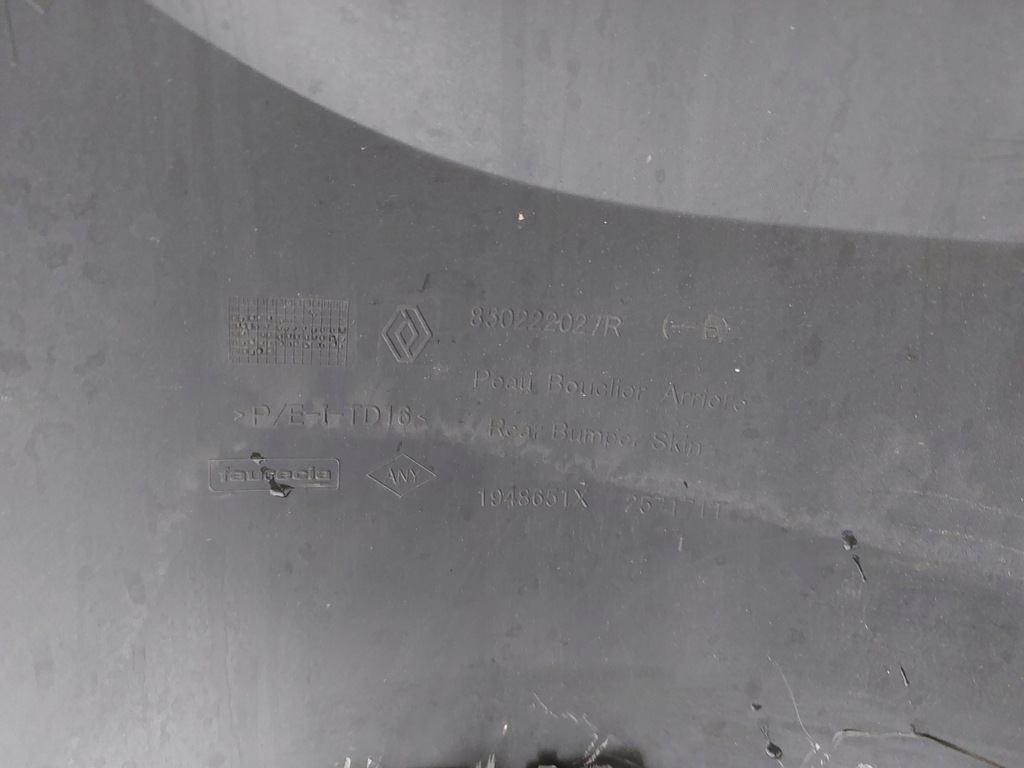 фото №8, Dacia duster ii бампер задня 850222027r оригінал