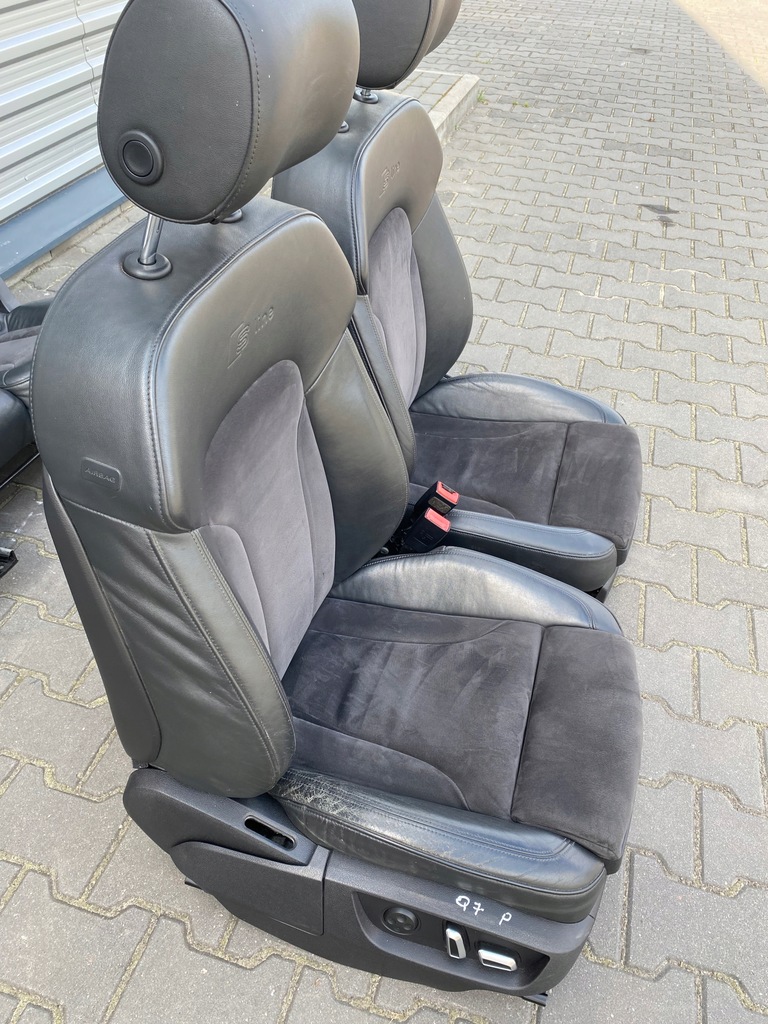 фото №8, Сиденье l / p заднее сиденье q7 q-7 s-line alcantara кожа