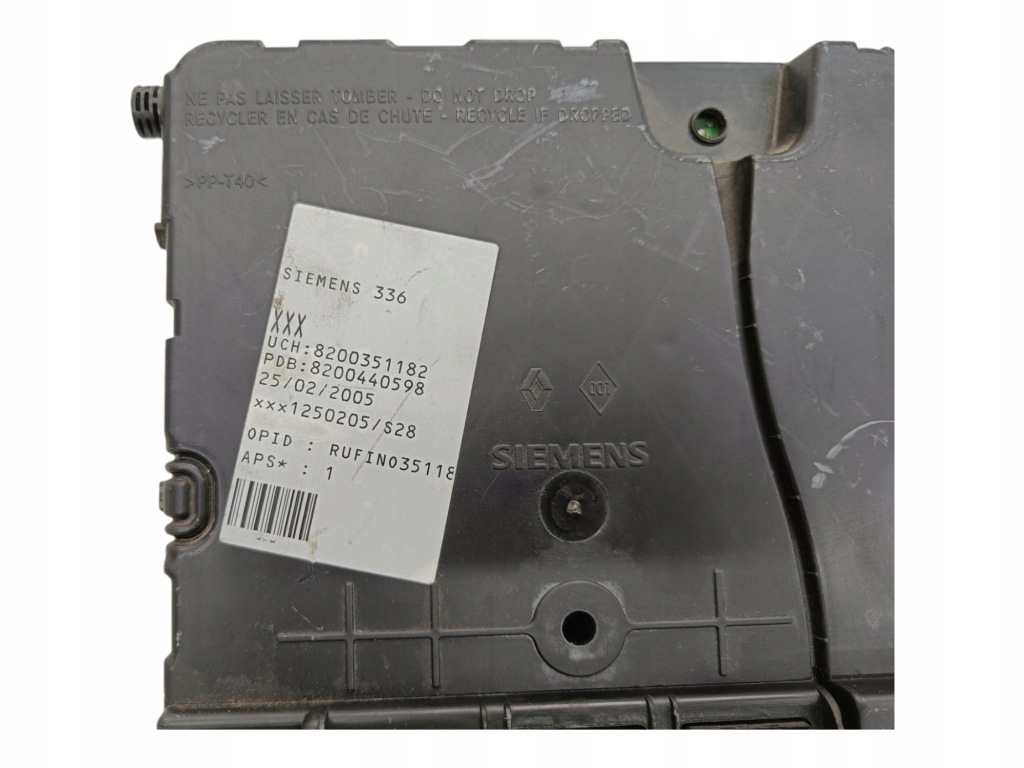 фото №4, Модуль bsi коробка uch renault scenic ii megane ii 1.9dci 8200351182