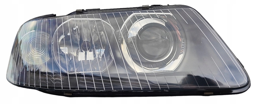 фото №10, Фари hella audi a3 8l lift h1 + h7 чорні kpl eu