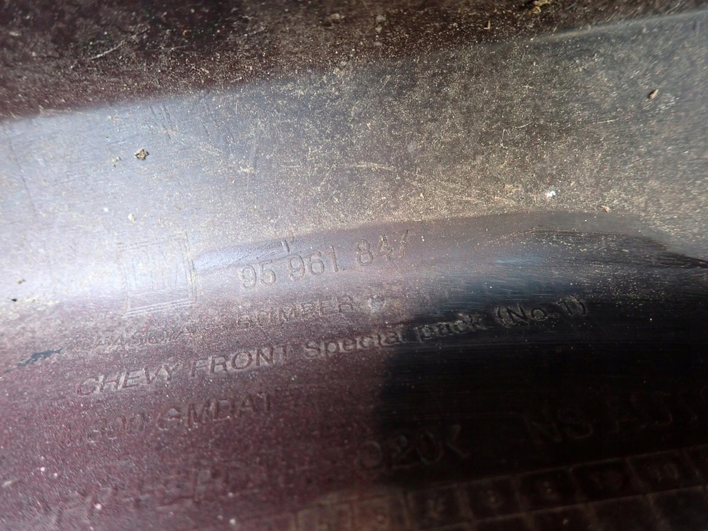 фото №11, Chevrolet spark iii 3 sport 09-13 бампер перед передній