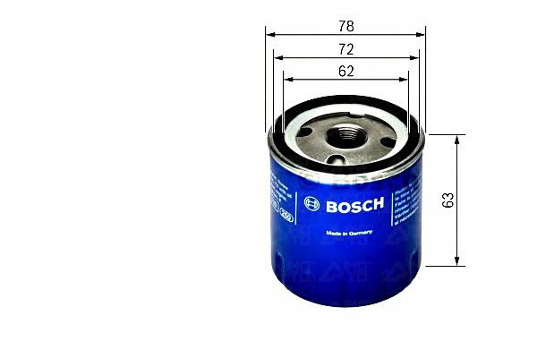 фото №2, Bosch фільтр оливи 4105409ab 4105409ac mls000169 15