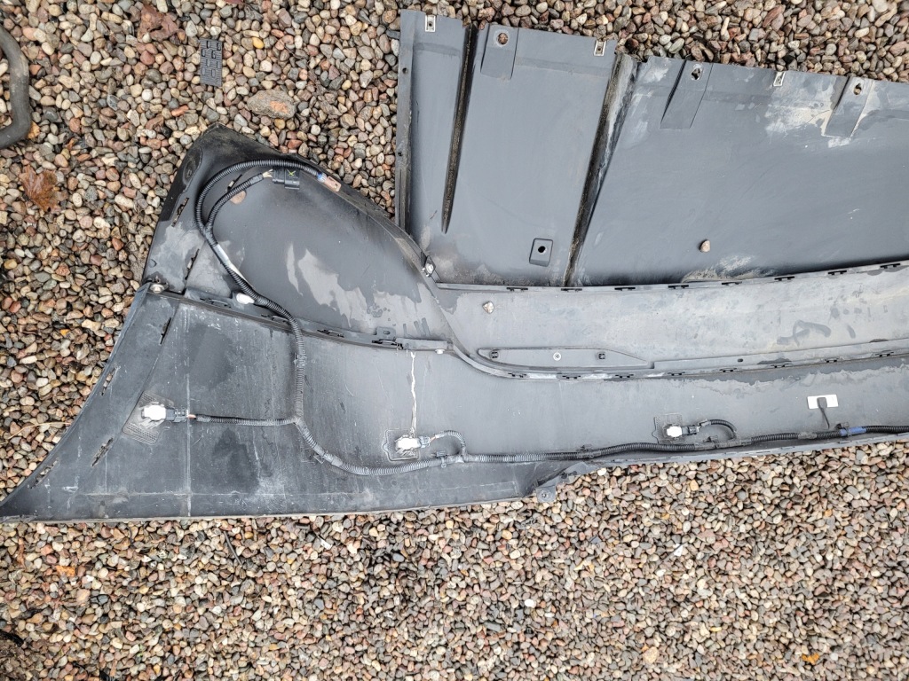 фото №6, Бампер задний задняя tesla x парктроник накладка kompletny