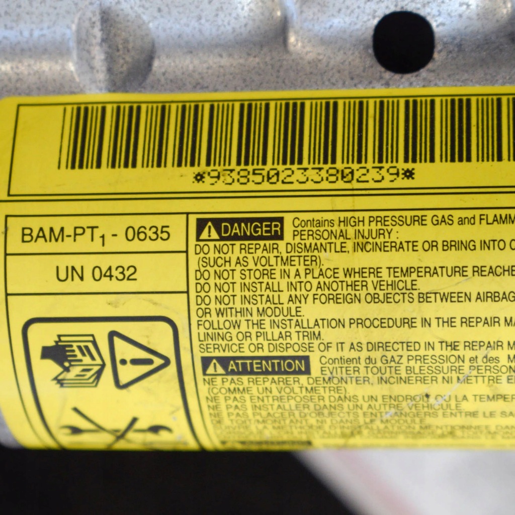 фото №7, Jaguar s-type 2002 права сторона шторка безпеки подушка безпеки