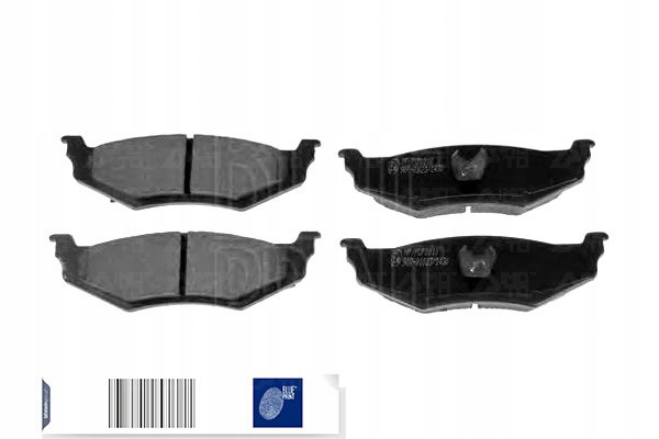 фото №2, Тормозные колодки тормозной. chrysler