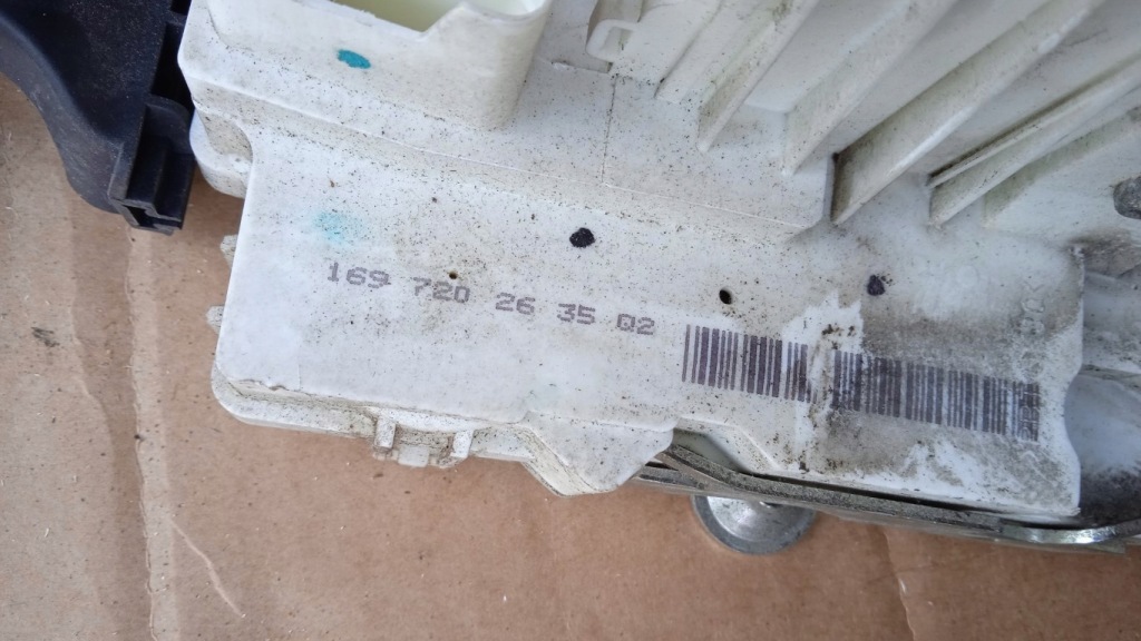 фото №4, Mercedes ml w164 замок двері перед правий 4 pin