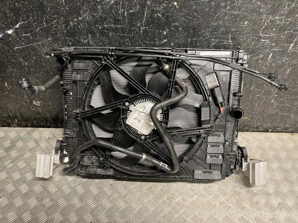 фото №4, Радіатор bmw i4 2024 набір вентилятор радіатора конденсатор, кондиціонер 9