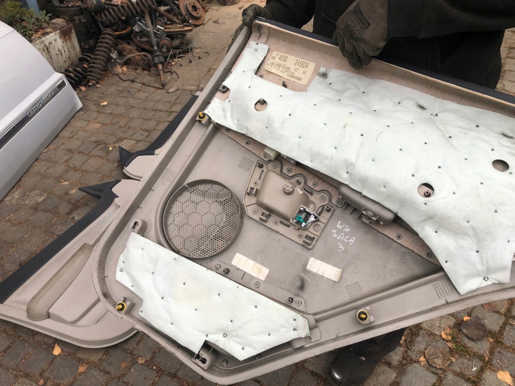 фото №10, Jeep grand cherokee wk wh - обшивки обивка дверь eu комплект greystone