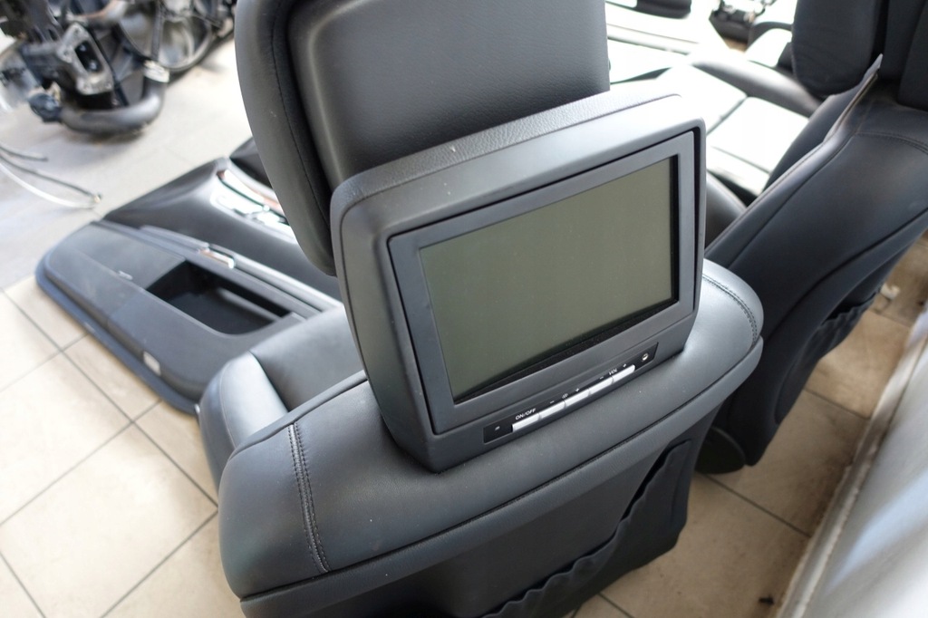 фото №13, Mercedes w221 оббивка шкіра сидіння обшивки сидіння nappa long dvd