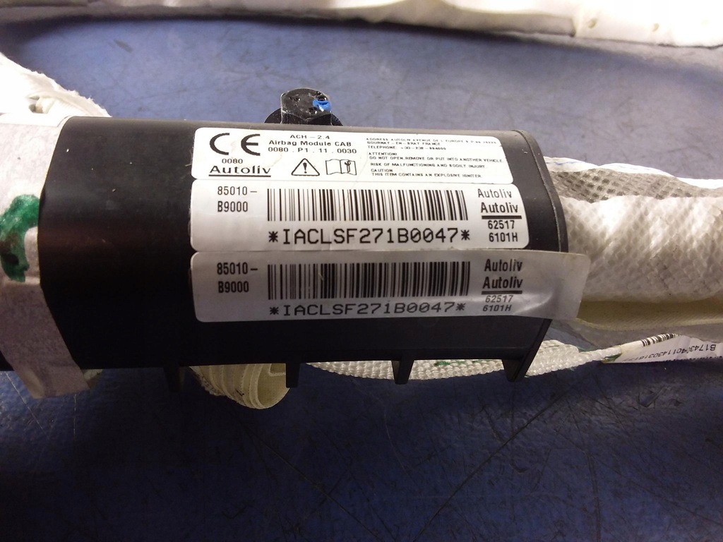 фото №4, Hyundai i10 ii подушка безопасности шторка безопасности левая 85010-b9000