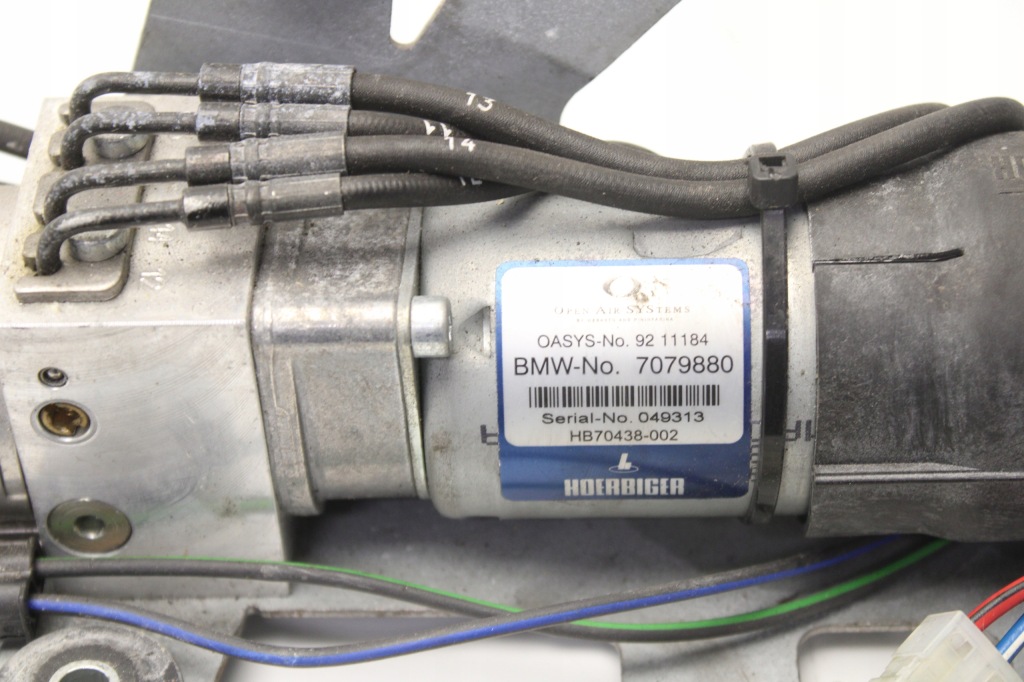 фото №14, Насос открывания крыша mini cooper i r52 cc cabrio 2001r- 7079880