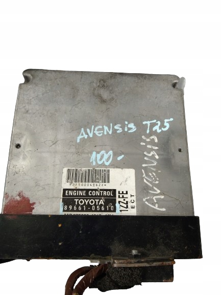 фото №1, Toyota avensis t25 бортовой компьютер 89661-05610