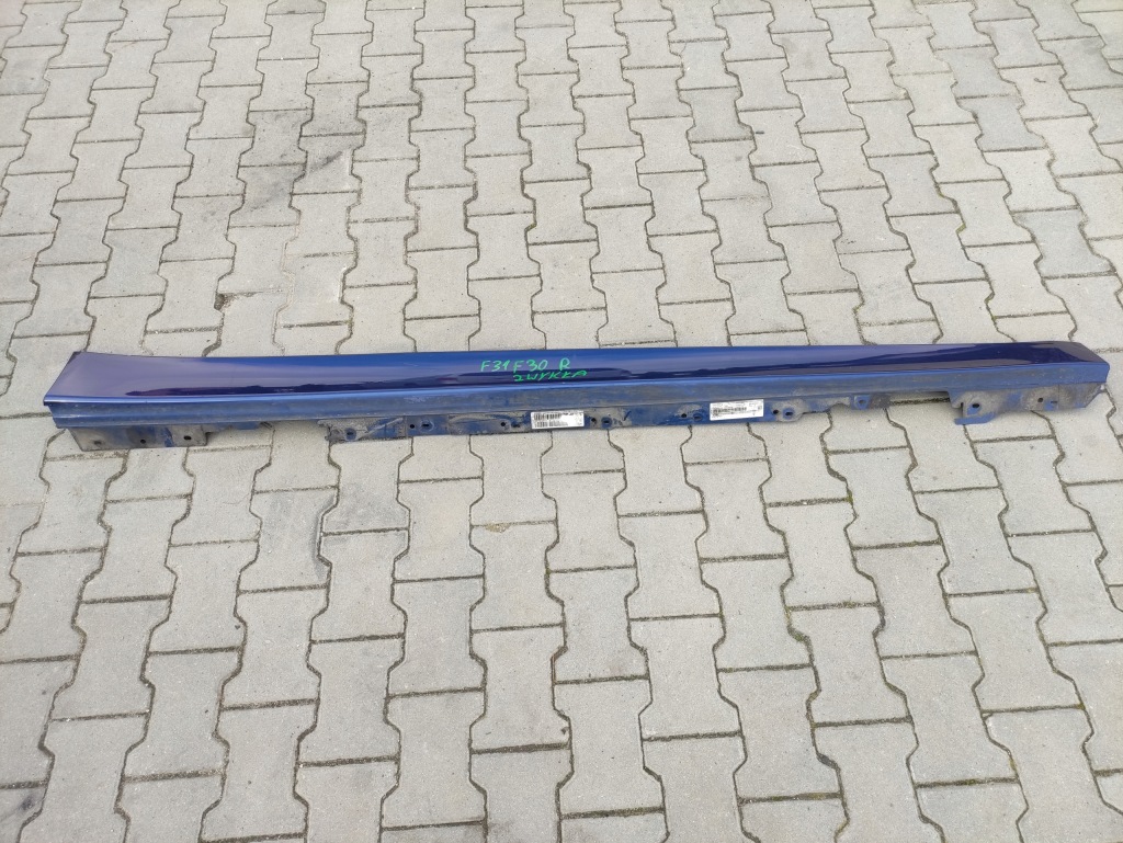 фото №1, Молдинг порог обычная правая bmw 3 f30 f31