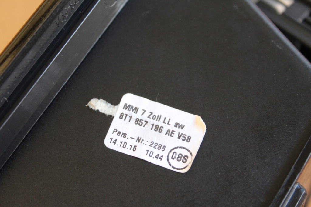 фото №6, Dekor рамка дисплея piano audi a5 8t lift