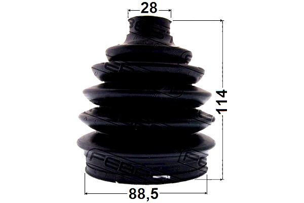 фото №3, Захист шарнір зовнішнього ssang yong rexton 2001-2013 febest