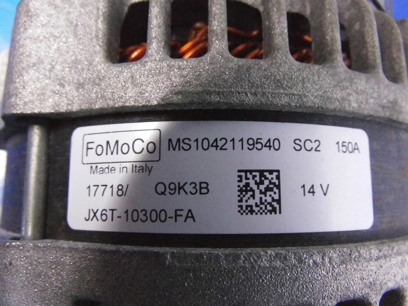 Генератор ford оригінальний номер jx6t-10300-fa Доставка