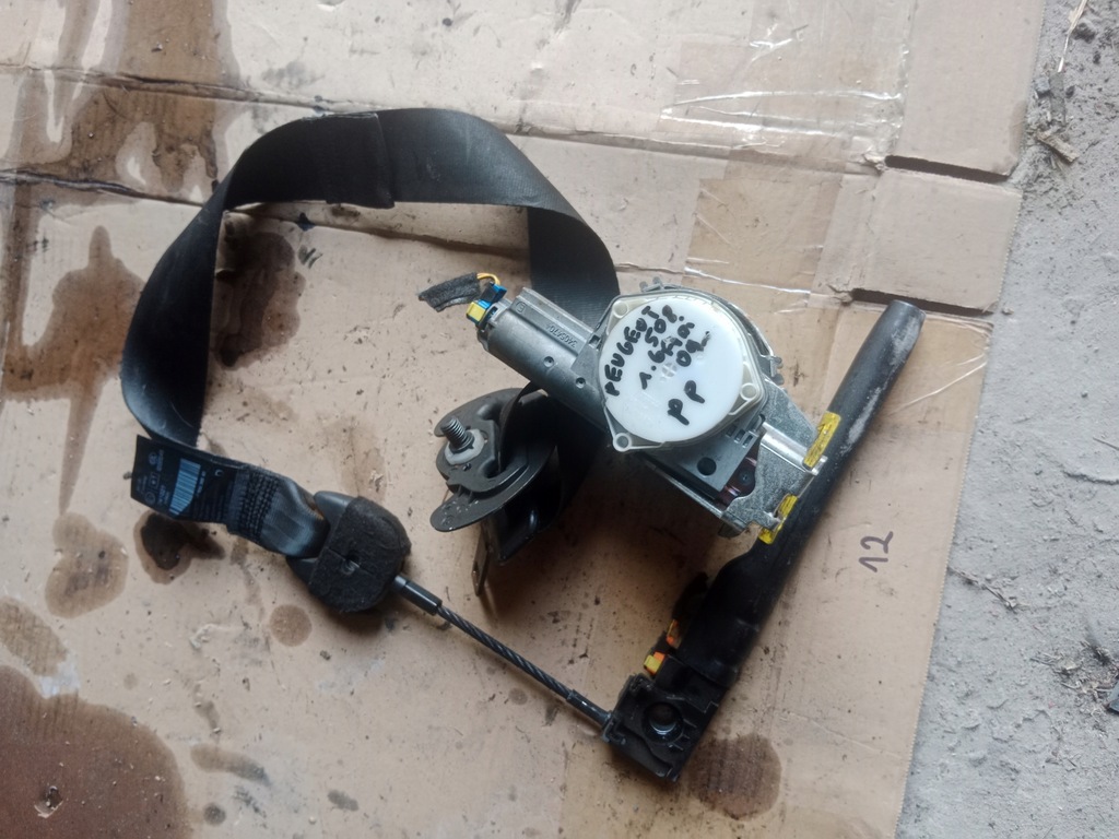 фото №1, Pas безопасности правый перед peugeot 5008