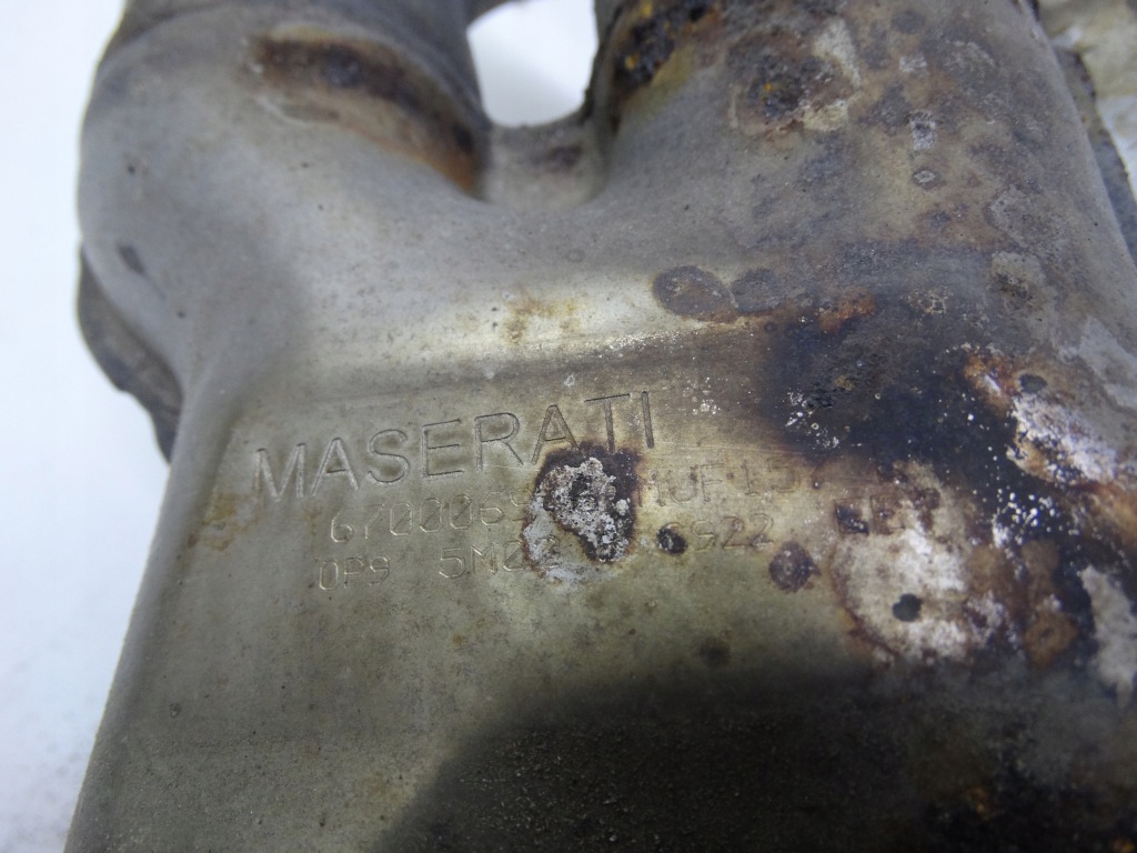 Maserati ghibli m157 13-24 гаситель конечный выхлоп активный левый 670006946 Цена