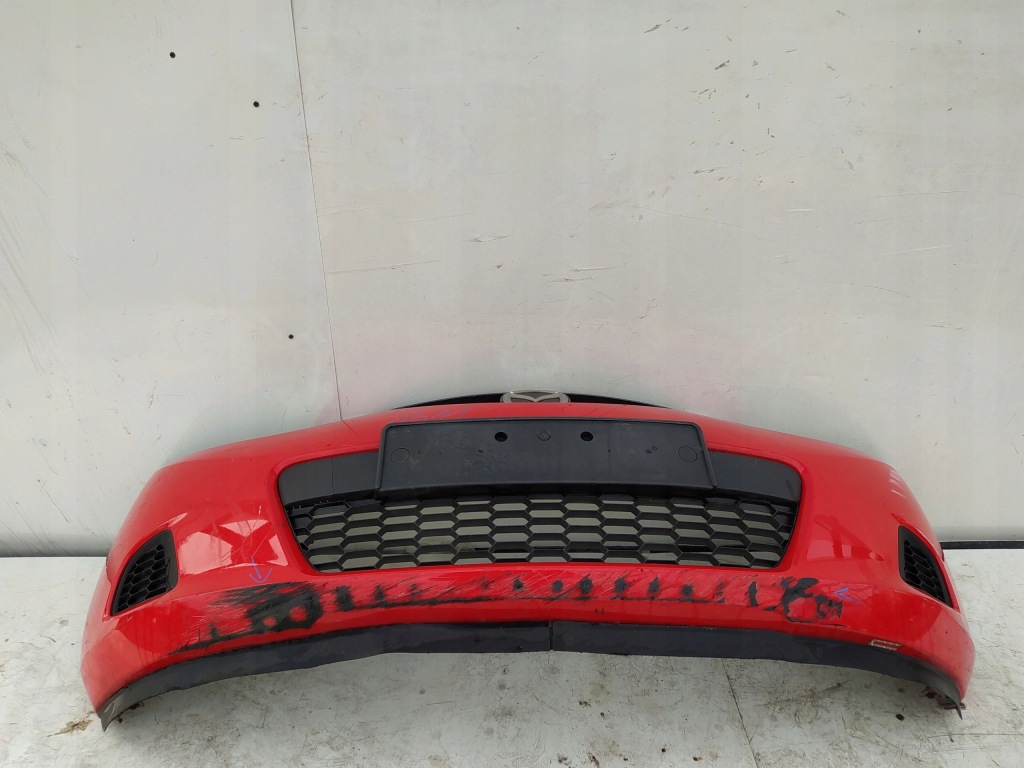 фото №4, Mazda 2 ii 08- бампер перед передний