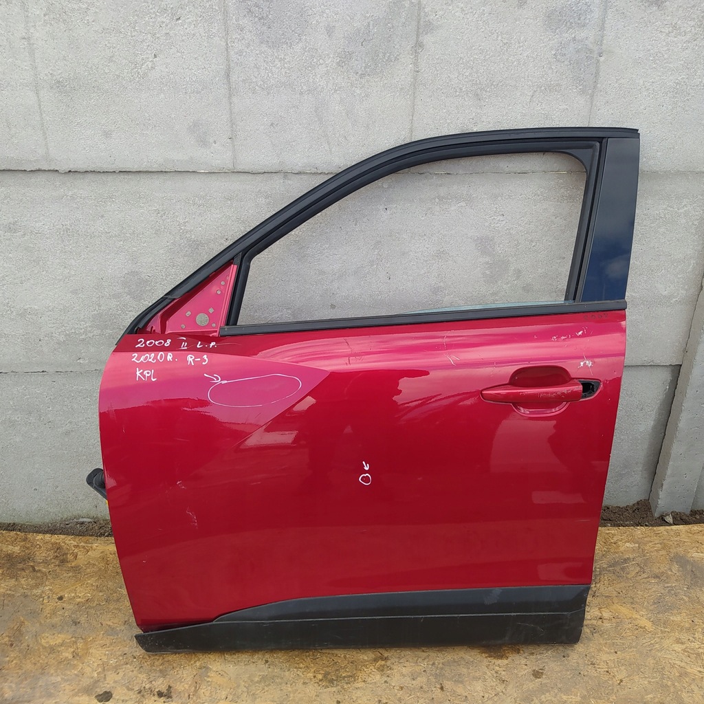 фото №1, Дверь левый перед передние peugeot 2008 ii 2020