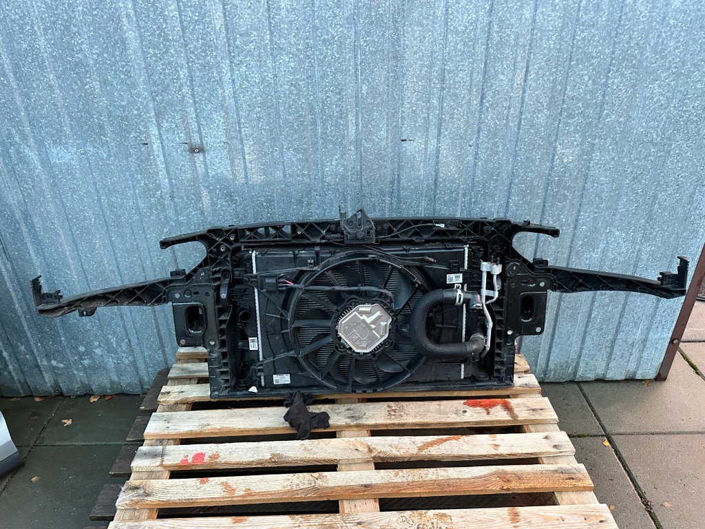 фото №5, Hyundai ioniq 4 5 lift 19- 1.6 hybrid pas балка перед радиатор вентилятор